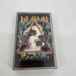 Def Leppard - Hysteria (Cassette Tape, 1987) Hard Rock Vertigo 830 675-4